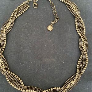 Black and Rhinestone necklace